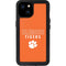 Clemson University Tigers Logo iPhone 15 Plus Waterproof Case