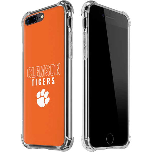 Clemson University Tigers Logo iPhone 7/8 Plus Clear Case