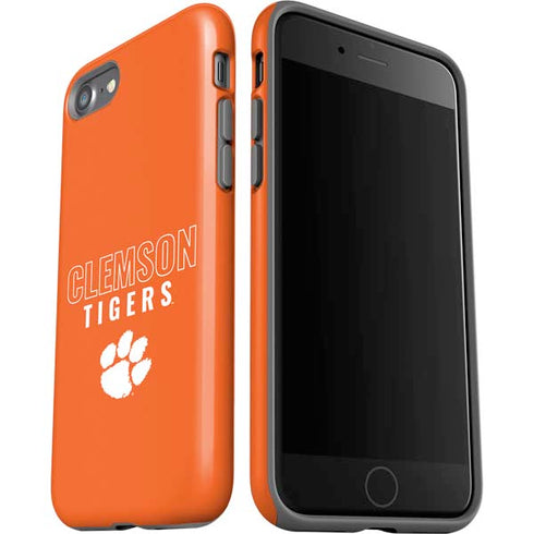 Clemson University Tigers Logo iPhone SE (2nd & 3rd Gen) Pro Case
