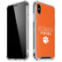 Clemson University Tigers Logo iPhone XS Max Clear Case