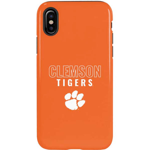 Clemson University Tigers Logo iPhone XS Pro Case