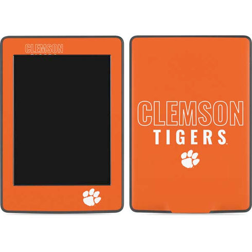 Clemson University Tigers Logo Amazon Kindle Skin