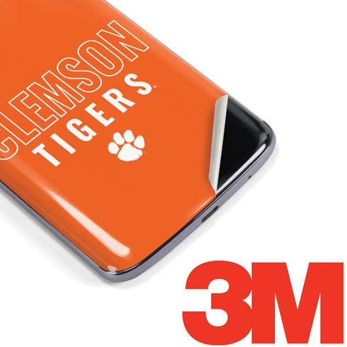 Clemson University Tigers Logo Moto E5 Plus Skin