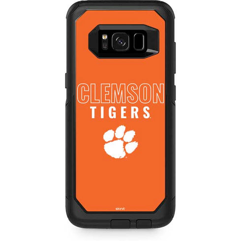 Clemson University Tigers Logo Otterbox Commuter Galaxy Skin