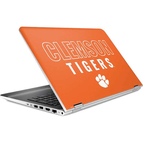 Clemson University Tigers Logo HP Pavilion Skin