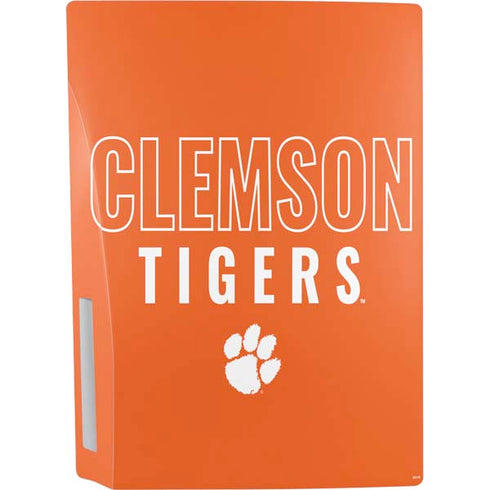 Clemson University Tigers Logo PS5 Console Skin
