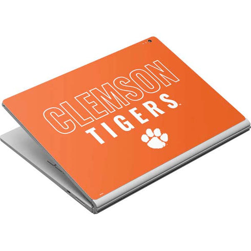 Clemson University Tigers Logo Surface Book Skin