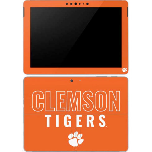 Clemson University Tigers Logo Surface Go Skin