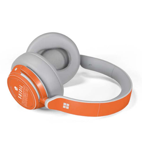 Clemson University Tigers Logo Surface Headphones Skin