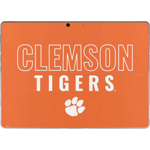 Clemson University Tigers Logo Surface Pro 9 Skin
