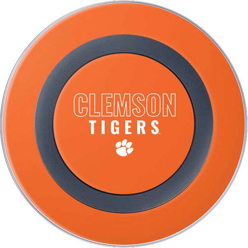 Clemson University Tigers Logo Wireless Charger Skin