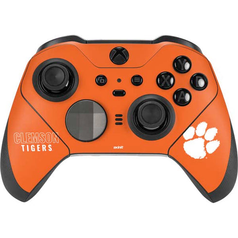 Clemson University Tigers Logo Xbox Elite Wireless Controller Series 2 Skin