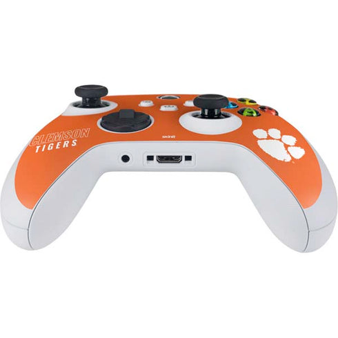 Clemson University Tigers Logo Xbox Series S Controller Skin