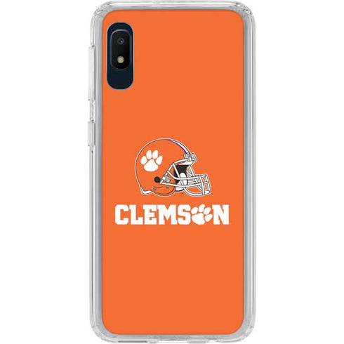 Clemson University Football Galaxy A10e Clear Case