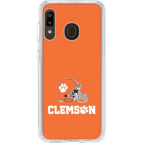 Clemson University Football Galaxy A20 Clear Case