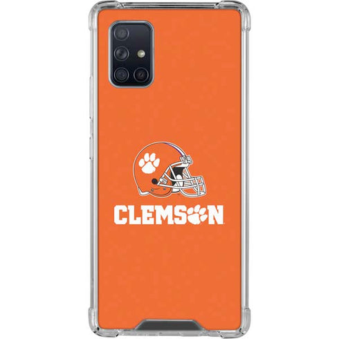 Clemson University Football Galaxy A71 5G Clear Case