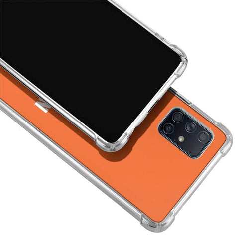 Clemson University Football Galaxy A71 5G Clear Case