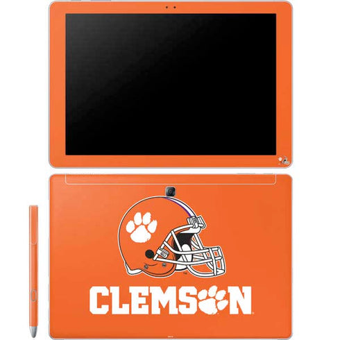 Clemson University Football Galaxy Book 12in Skin