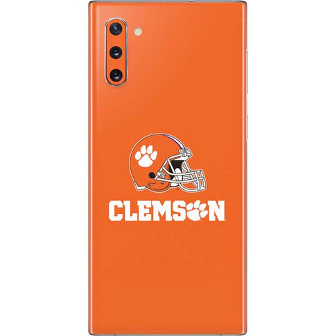 Clemson University Football Galaxy Note 10 Skin