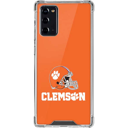 Clemson University Football Galaxy Note20 5G Clear Case