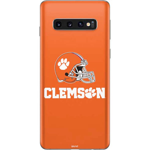 Clemson University Football Galaxy S10 Skin