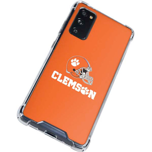 Clemson University Football Galaxy S20 FE Clear Case