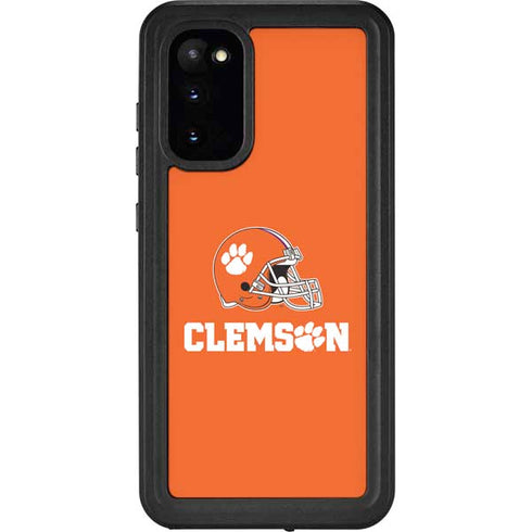 Clemson University Football Galaxy S20 Waterproof Case