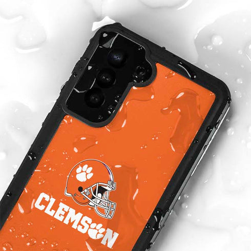 Clemson University Football Galaxy S23 Waterproof Case