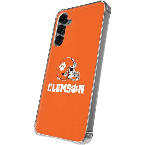 Clemson University Football Galaxy S24 Plus Clear Case