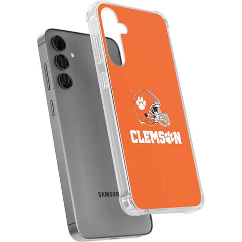 Clemson University Football Galaxy S24 Plus Clear Case
