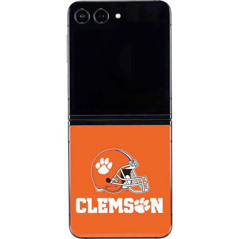 Clemson University Football Galaxy Z Flip5 5G Skin
