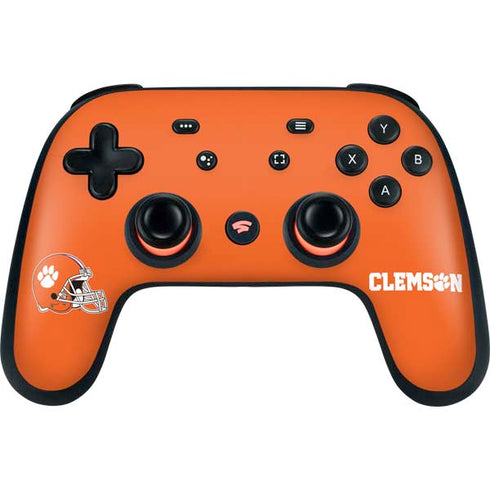 Clemson University Football Google Stadia Controller Skin