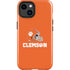 Clemson University Football iPhone 15 Plus Impact Case