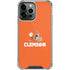 Clemson University Football iPhone 15 Pro Max Clear Case