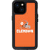 Clemson University Football iPhone 15 Waterproof Case
