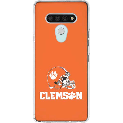 Clemson University Football LG Stylo 6 Clear Case