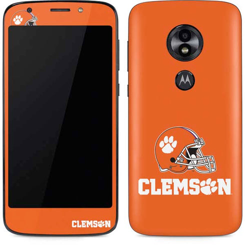 Clemson University Football Moto E5 Play Skin