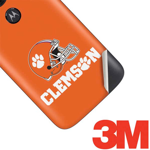 Clemson University Football Moto E5 Play Skin