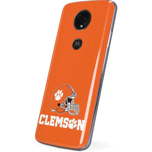 Clemson University Football Moto E5 Plus Skin