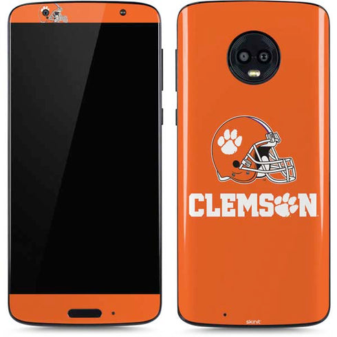Clemson University Football Moto G6 Skin