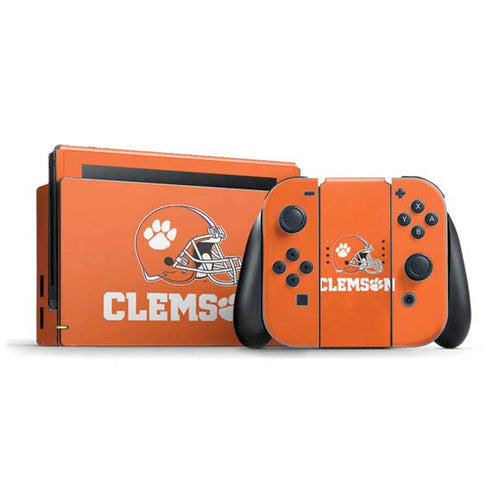 Clemson University Football Nintendo Switch Bundle Skin