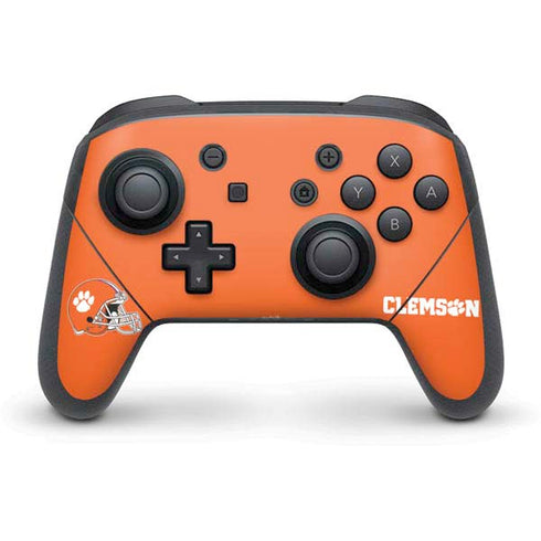 Clemson University Football Nintendo Switch Pro Controller Skin