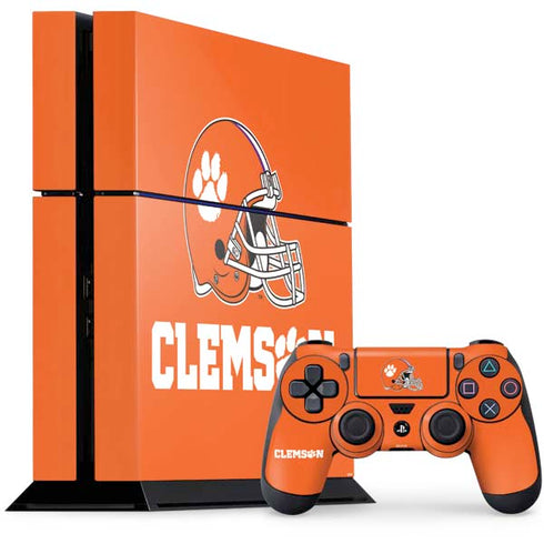 Clemson University Football PS4 Console and Controller Bundle Skin