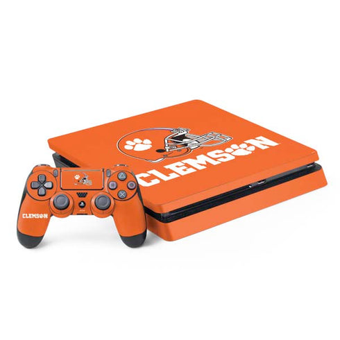 Clemson University Football PS4 Slim Bundle Skin