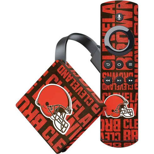 NFL Cleveland Browns - Blast Amazon Fire TV Skin