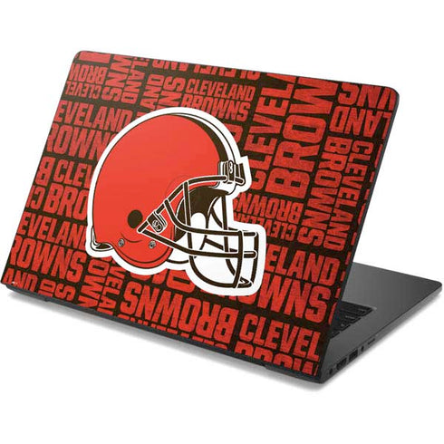 NFL Cleveland Browns - Blast Dell Chromebook Skin
