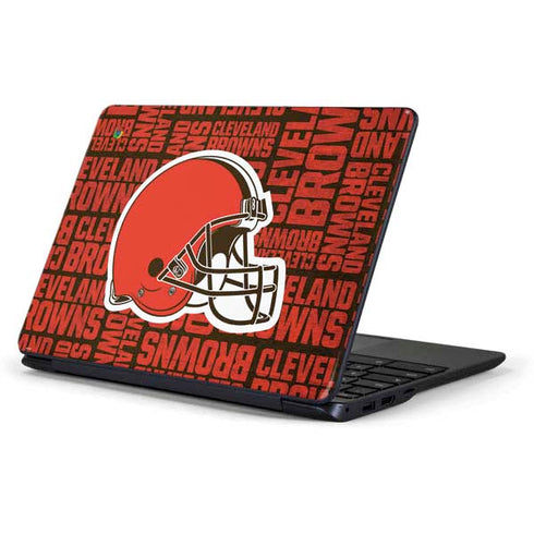 NFL Cleveland Browns - Blast Samsung Chromebook Skin
