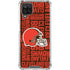 NFL Cleveland Browns - Blast Galaxy A12 Clear Case