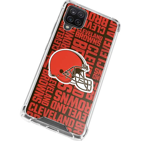 NFL Cleveland Browns - Blast Galaxy A12 Clear Case
