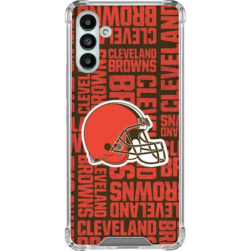 NFL Cleveland Browns - Blast Galaxy A13 5G Clear Case